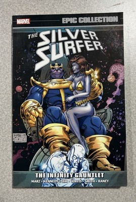 Silver Surfer Epic Collection The Infinity Gauntlet Trade Paperback 2017 Marvel