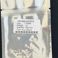 1.10mm Round Cut Loose Moissanite D Color VVS1 Lab Created Jewelry Stone