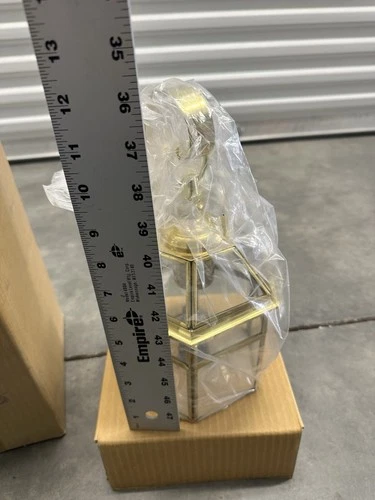 Quoizel GB8370B Open Bottom Outdoor Mini Lantern in Brass - Picture 3 of 4