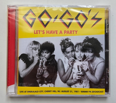 The Go-Go's : Live at the Emerald City, Cherry Hill, New Jersey 1981 CD (2020)