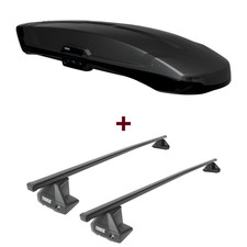 Dachbox Thule Vector L + Dachträger Thule für VW Passat Limousine B7 362 neu top