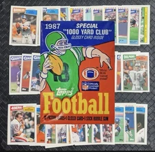 1987 Topps NFL FOOTBALL Trading Cards Complete Your Set U Pick RIC KELLY  1/2