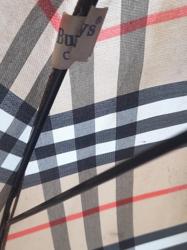Burberrys Umbrella Classic Vintage Genuine - Picture 21 of 24