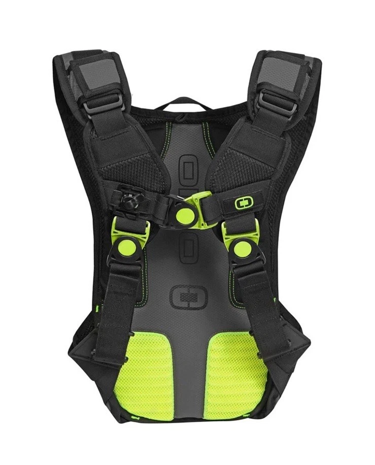 MOCHILA HIDRATACIÓN OGIO DAKAR NEGRA/AMARILLA 3L OG12210103 Foto 2 de 3