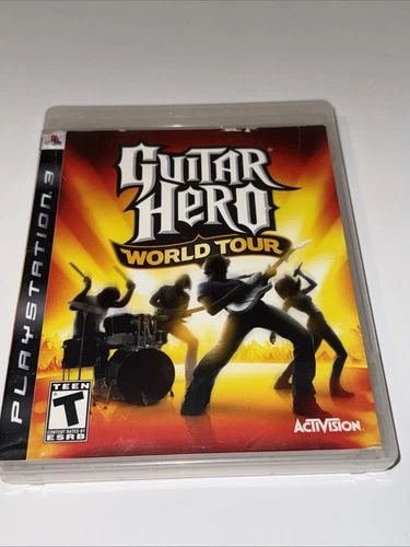 Used Guitar Hero World Tour (Sony Playstation 3) Disc & Case