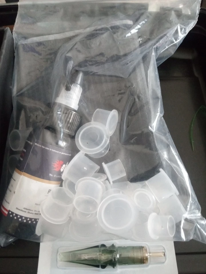 Solong тату черный и красный беспроводной полный тату машина набор... - Изображение 3 из 4