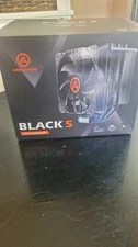 Aresgame Black 5 CPU Cooler Model 210W-TDP Gaming Grade Cooler