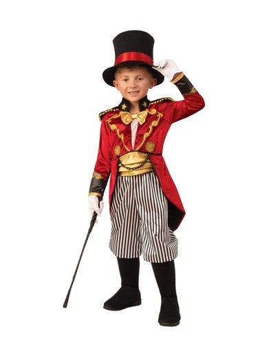 Forum Ringmaster Childs Costume, Kids Fancy Dress Medium 5-6 Years - Picture 2 of 7