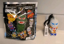 Tokidoki Godzilla Bag Clip: Jet Jaguar; NEW O...
