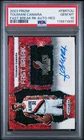 2023-24 Panini Prizm - Toumani Camara Fast Break Auto Red /99 PSA 10 Rookie RC