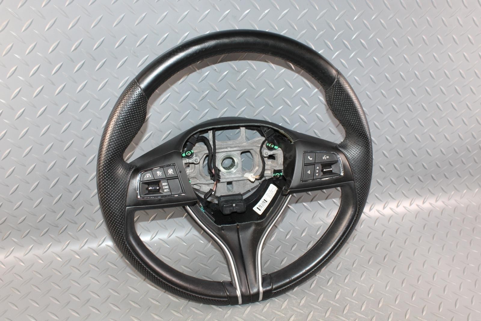Maserati Quattroporte 2014-2021 Steering wheel Black