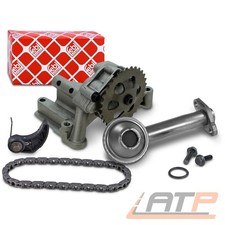 &Ouml;LPUMPE + SAUGROHR + FEBI KETTENSATZ F&Uuml;R AUDI A3 A4 SKODA VW GOLF 5 6 T5 TOURAN