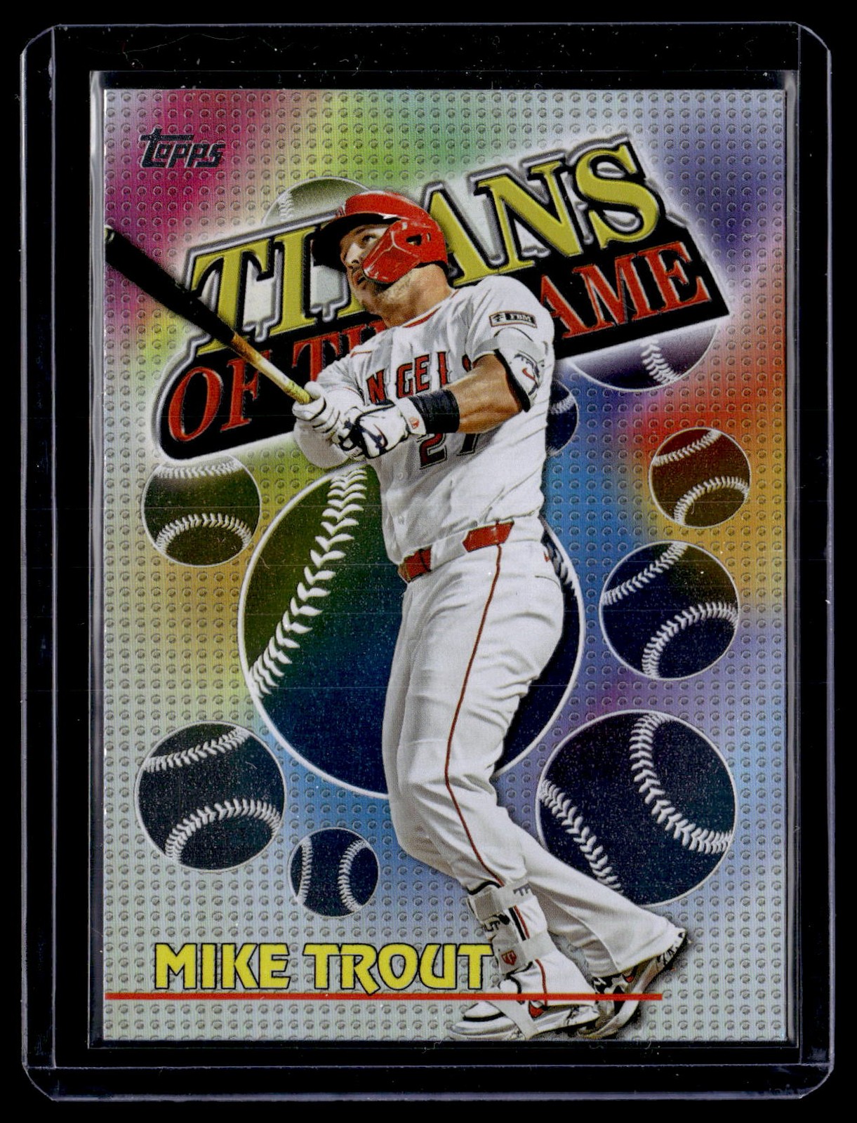 2026 Topps #TOG-2 Mike Trout Titans of the Game