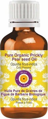 Organic Prickly Pear Seed Oil (Opuntia Ficus Indica) Pure Natural Oil