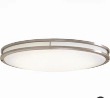 Designers Fountain 3200LEDC-35 EnviroLite Flush Mount Brushed Nickel (19 Piece)