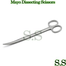 1 Mayo Dissecting Scissors 7" CVD Dental Medical Kit