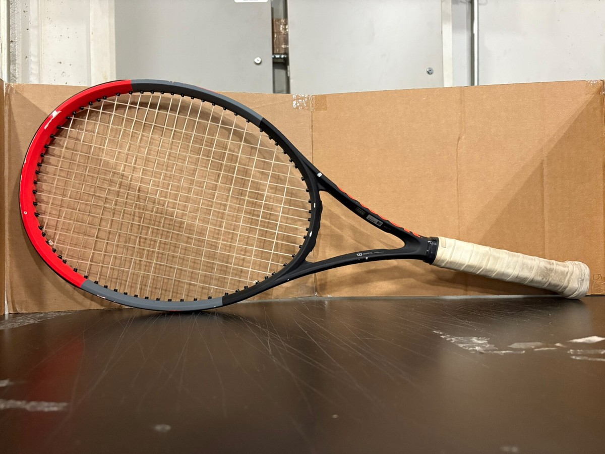 Wilson Clash 100 Tour V1 Used Tennis Racquet Grip Size 4_3/8