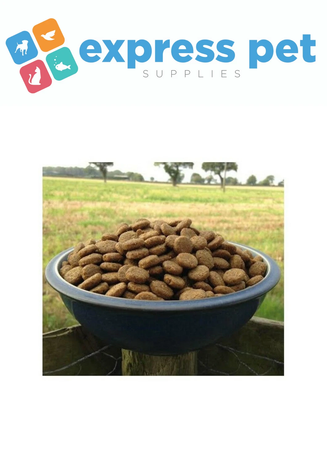 Chicken Dry Dog Food Complete High Protein Premium Quality Kibble 30kg