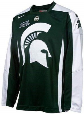 michigan state hockey jersey