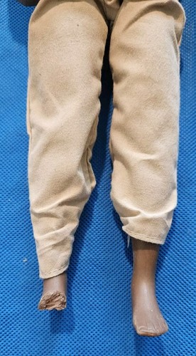 Vtg 1992 STALKER Black 12" GI JOE Figure Charlie Dress Uniform & Field Jacket - Picture 6 of 7