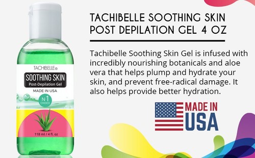 Tachibelle Beruhigend mit Aloe Vera Gel Beruhigen Nachhaarentfernung Wachs Feuchtigkeitsspendend - Bild 2 von 2