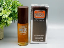 Vintage Coty Musk For Men Cologne Spray 1.5 oz New In Box