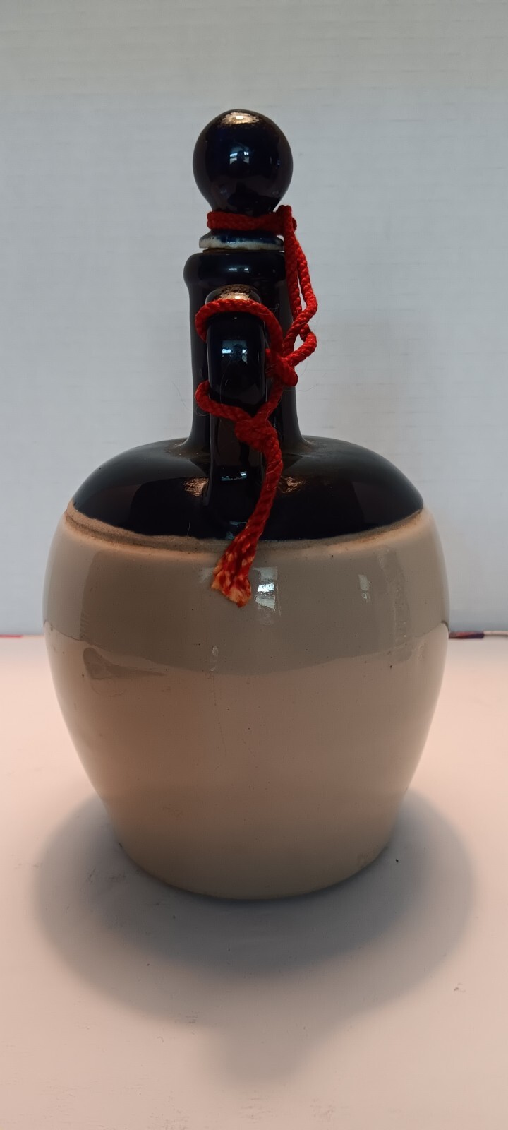 Scotch Drinker's Rare Old Kings Ransom Earthenware Early Liquor Bottle