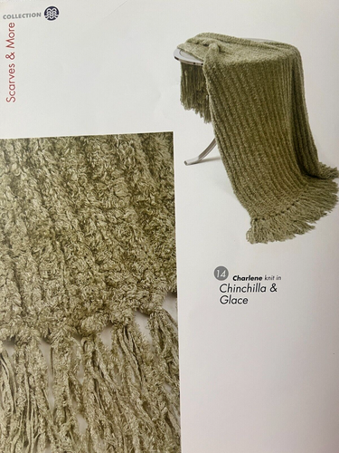 Gorgeous Scarfs & More Knit Crochet Pattern Books Shawls Throws Lacy Baby Dress+ - Picture 11 of 14