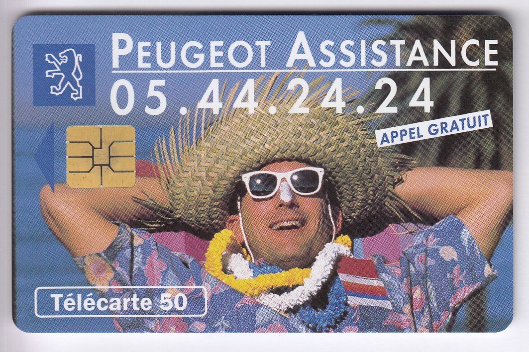 LOT 5 TELECARTES CITROËN XANTIA / 50 Unités / France Télécom / 1994