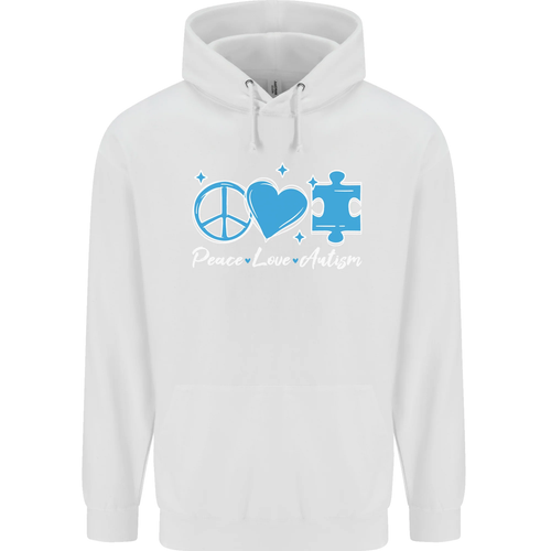 Peace Autismus Autistisch Kinder Kapuzenpulli - Picture 23 of 84