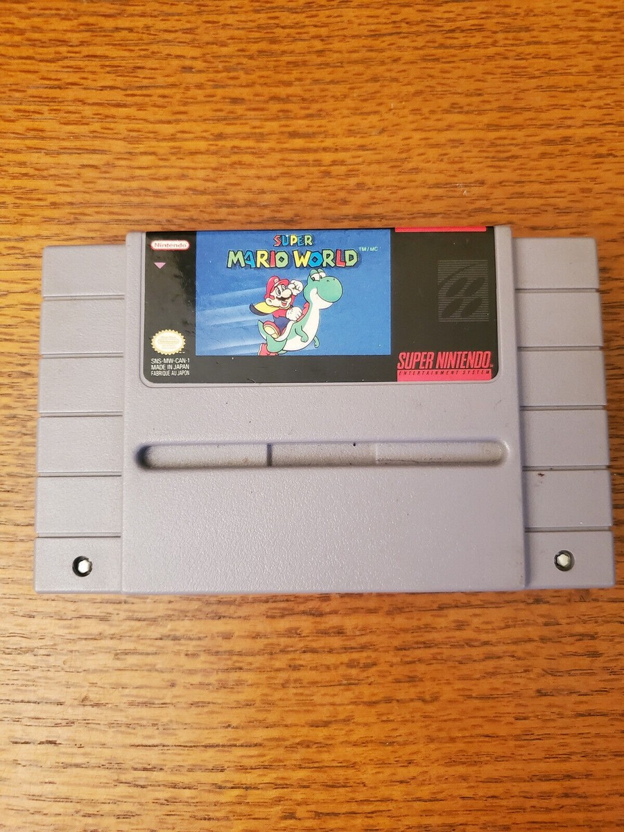 Super Mario World (Super Nintendo Snes) 45496830014 | eBay