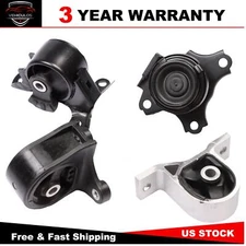 4pcs Engine Motor & Transmission Mount for 2001-2005 Honda Civic l4 1.7L Manual
