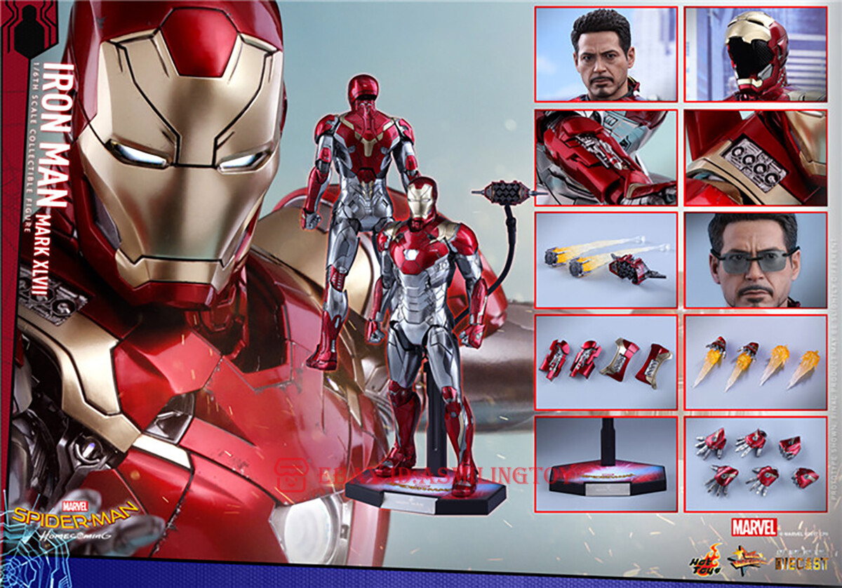 1/6 Hot Toys HT Iron Man MK47 2.0 Mark XLVII MMS427-D19 1/6 Hot Toys HT Iron Man MK47 2.0 Mark XLVII MMS427-D19