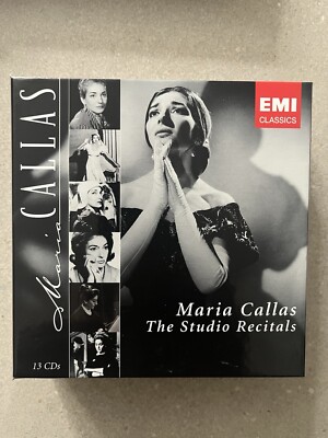 MARIA CALLAS EMI THE STUDIO RECITALS クラシック MARIA CALLAS