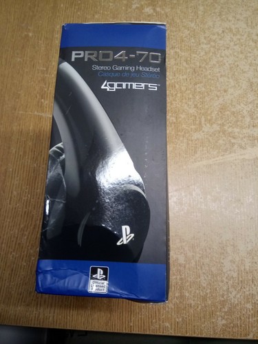 4Gamers PRO4-70 PS4 Headset - Black - Picture 2 of 5