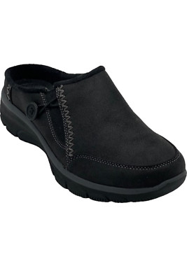 Skechers Easy Going Relaxed Fit Vegan Clogs Sundaze Black