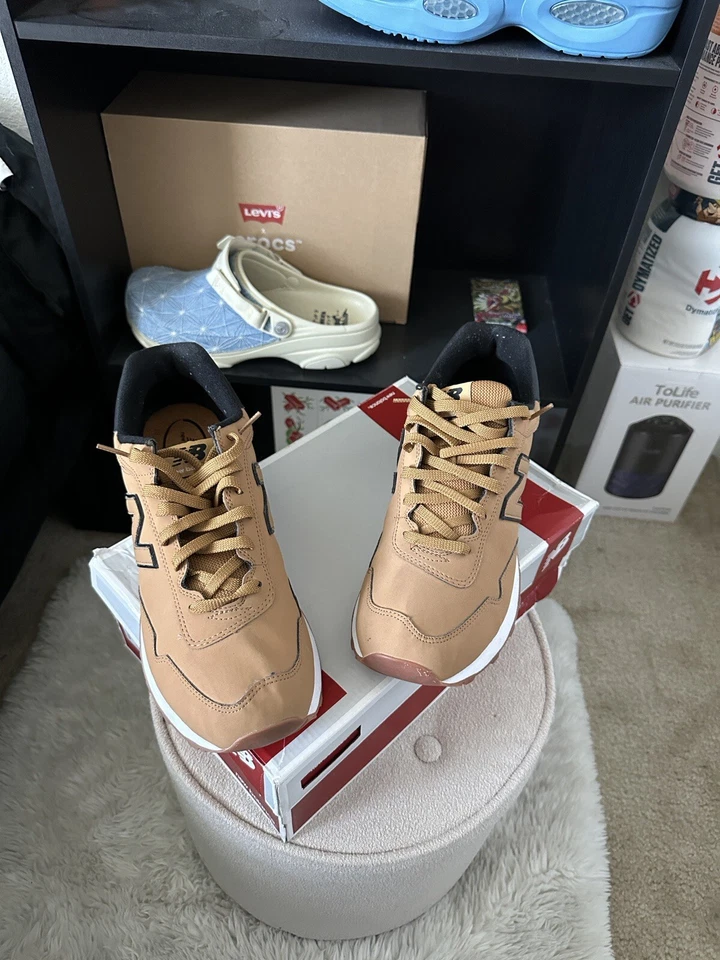 Rare New Balance 515 Winter Stealth Suede Nubuck Wheat Stadium Jacket ML515WAC - Image 2 of 4