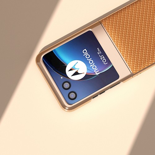 Plating Carbon Fiber Shockproof Hard Case For Motorola Razr 40 Ultra Razr+ 2024 - Picture 36 of 54