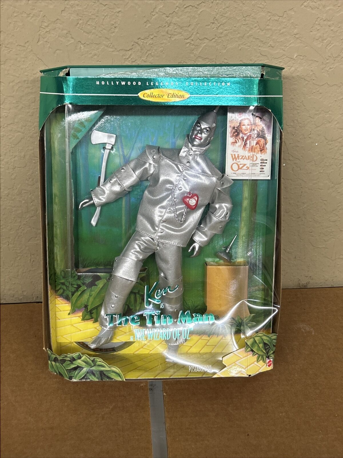 2 1995 Mattel Barbie Wizard of Oz Ken as the Tin Man #14902