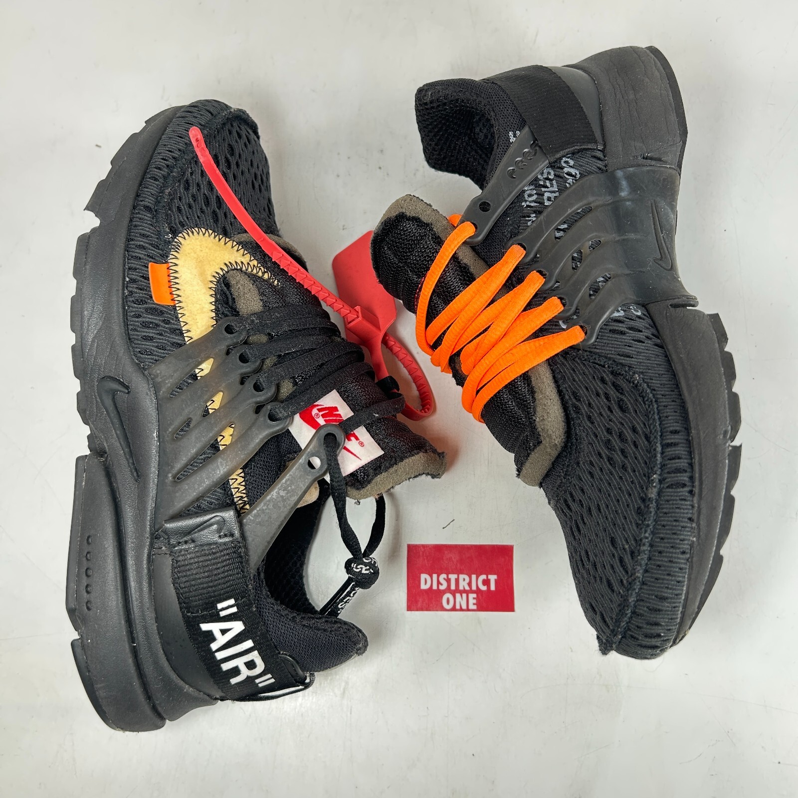 OFF WHITE X NIKE Off White x Nike Air Presto Black Taglia 6 AA3830 002
