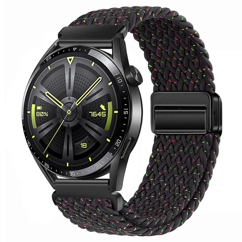 Correa de reloj de pulsera magnética de nailon trenzado de 18 mm 20 mm 22 mm correa de liberación rápida - Imagen 86 de 169