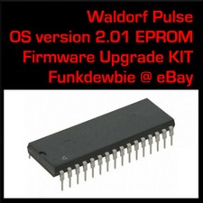 Waldorf Pulse OS 2.01 EPROM Firmware Upgrade KIT / New ROM Final Update Chips