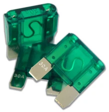 Harmony Audio HA-MAXI30 Car Stereo Fuseholder 3 Pack 30 Amp MAXI Fuses - Nickel