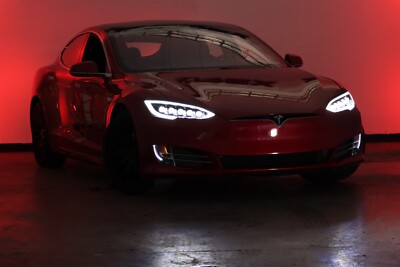 AlphaRex NOVA Alpha-Black LED Headlights for 2012-2021 Tesla Model S