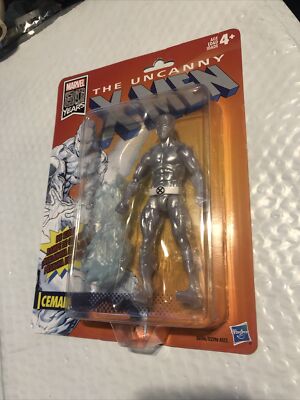 ICEMAN Marvel Legends Uncanny X-Men 80 Years Retro Vintage Line 6'' Figure