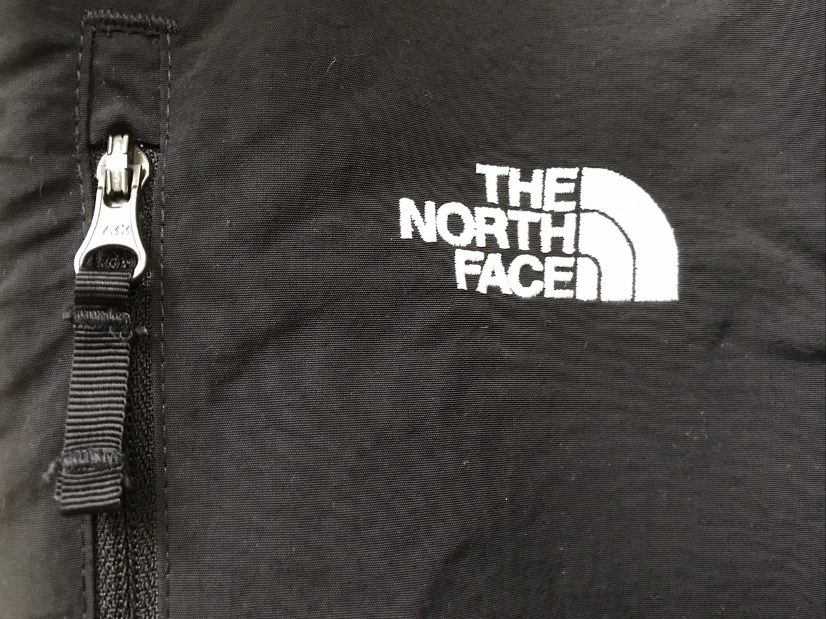 The North Face Jacket Full Zip Fleece Polartec Gray & Black