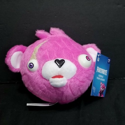 Fortnite Cuddle Team Leader Plüschtier Stofftier Rosa Bärenkopf Russ Epic Games  - Bild 1 von 6