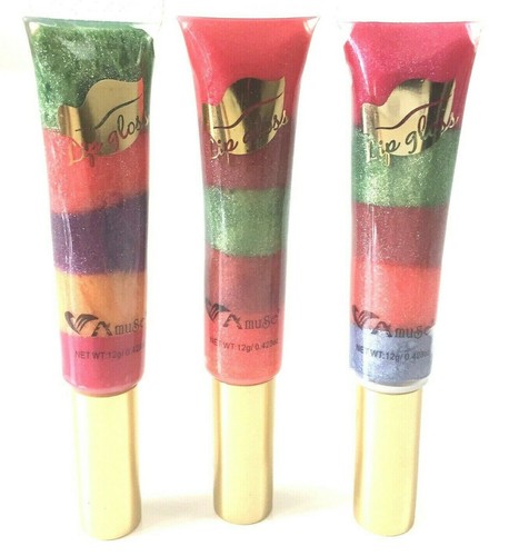 Amuse Lip Gloss - Set Of 3 - 0.423 OZ Each - 第 1/3 張圖片
