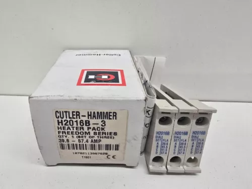 BOX OF (3) NEW! CUTLER-HAMMER FREEDOM SERIES HEATER PACK H2016B-3
