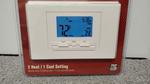 Ace Heating & Cooling Touch Screen Programmable Thermostat 4693099 Sealed.(03) - Picture 3 of 7